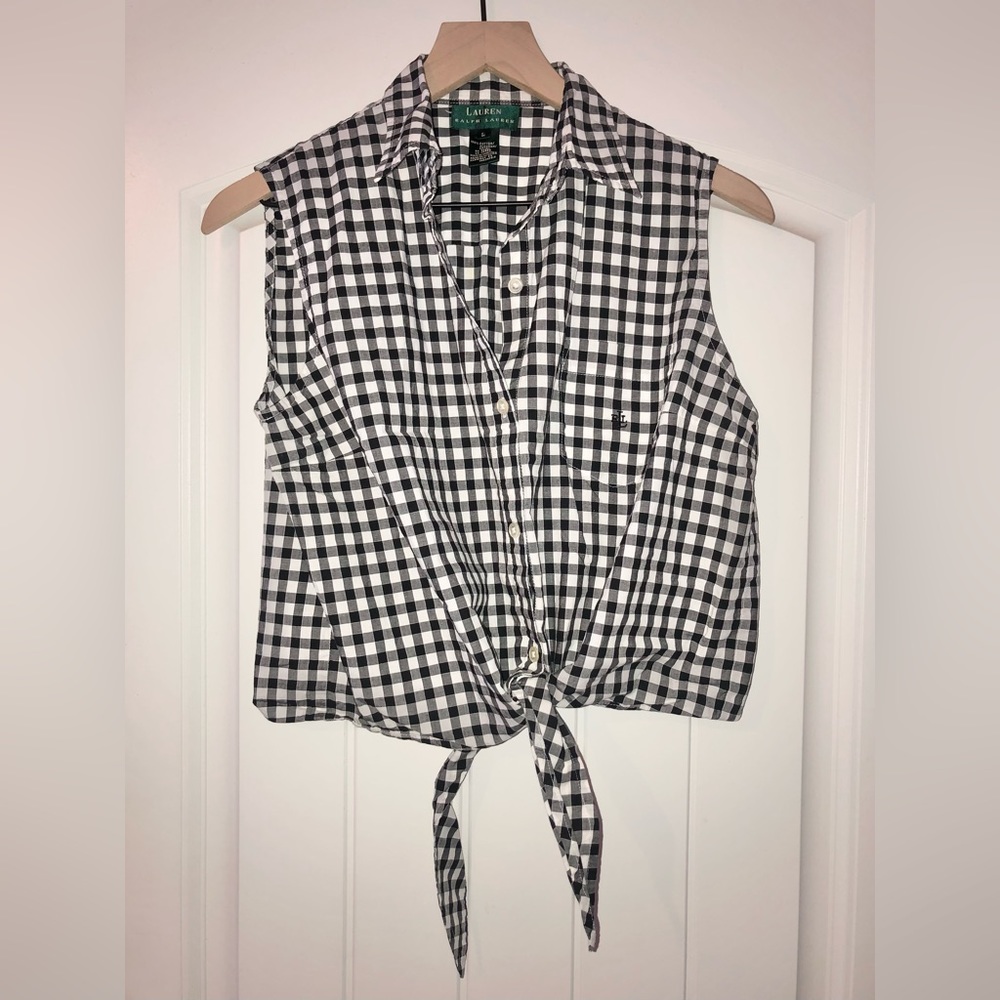 Ralph Lauren Gingham top